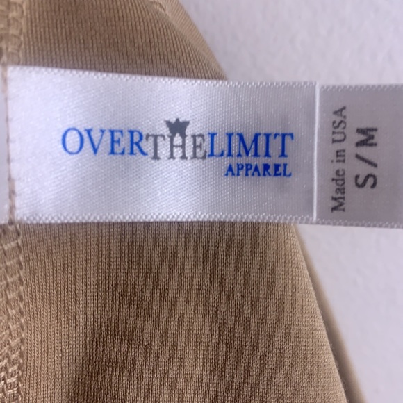 Over The Limit Bralette Neutral Summer Crop Top - Picture 9 of 9